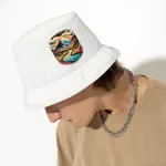 Nature Landscape Bucket Hat - Printed Hat - Cute Bucket Hat