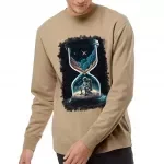 Hourglass Midweight Sweatshirt - Astronaut Crewneck Sweatshirt - Space Sweatshirt