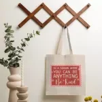Be Kind Small Tote Bag - Christmas Quotes Shopping Bag - X-mas Tote Bag