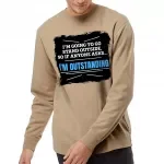 Outstanding Midweight Sweatshirt - Funny Saying Crewneck Sweatshirt - Themed Sweatshirt
