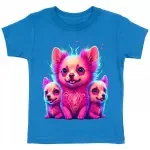 Kawaii Dog Toddler T-Shirt - Cute Kids' T-Shirt - Best Design Tee Shirt for Toddler