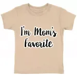 Mom's Favorite Toddler T-Shirt - Cute Kids' T-Shirt - Quote Tee Shirt for Toddler