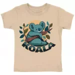 Koala Toddler T-Shirt - Cute Animal Kids' T-Shirt - Printed Tee Shirt for Toddler