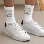 Aged to Perfection Socks - I'm Not Old Novelty Socks - Funny Crew Socks