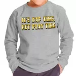 Nap Time Toddler Long Sleeve T-Shirt - Quotes Kids' T-Shirt - Best Selling Long Sleeve Tee