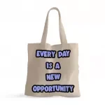 Motivational Quote Small Tote Bag - Cute Shopping Bag - Printed Tote Bag