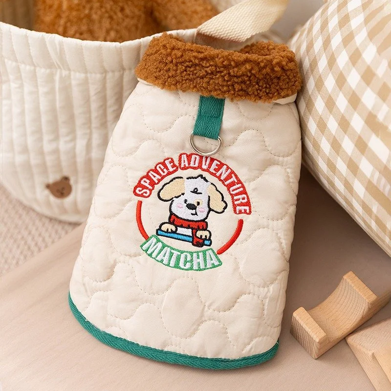 Cartoon Teddy Dog Winter Coat
