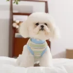 Cherry Striped Dog Vest T-Shirt for Small and Medium Pets