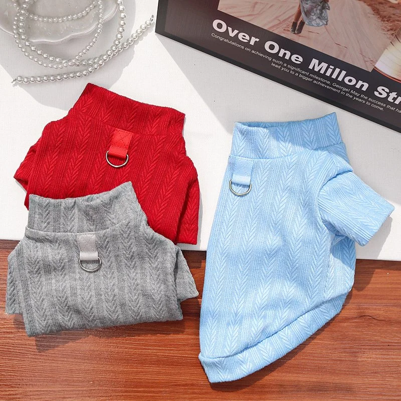 Soft Dog & Cat Base Shirt – XS to 2XL Comfortable Pet Vest
