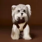 Warm Heart Winter Pet Coat – Cozy Cotton Jacket for Small & Medium Dogs