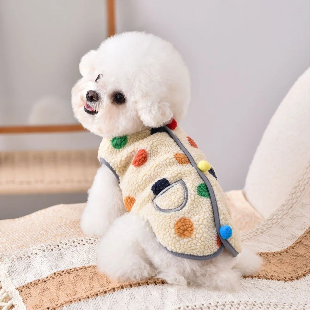 Polka Dot Pet Sweater for Dogs & Cats