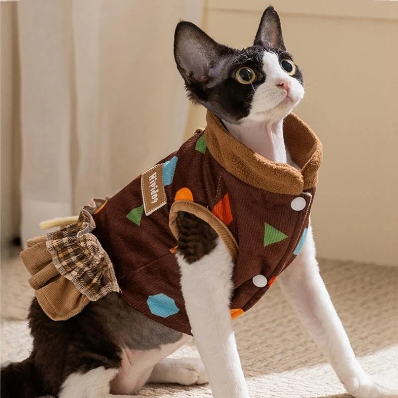 Sweet Winter Princess Pet Dress