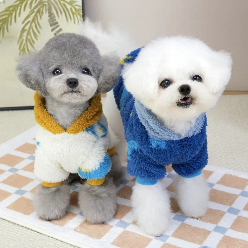 Winter Warm Plush Pet Hoodie