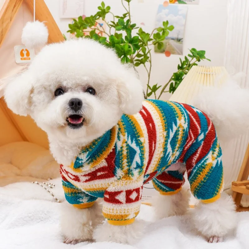 Cozy Fleece Dog Jumpsuit