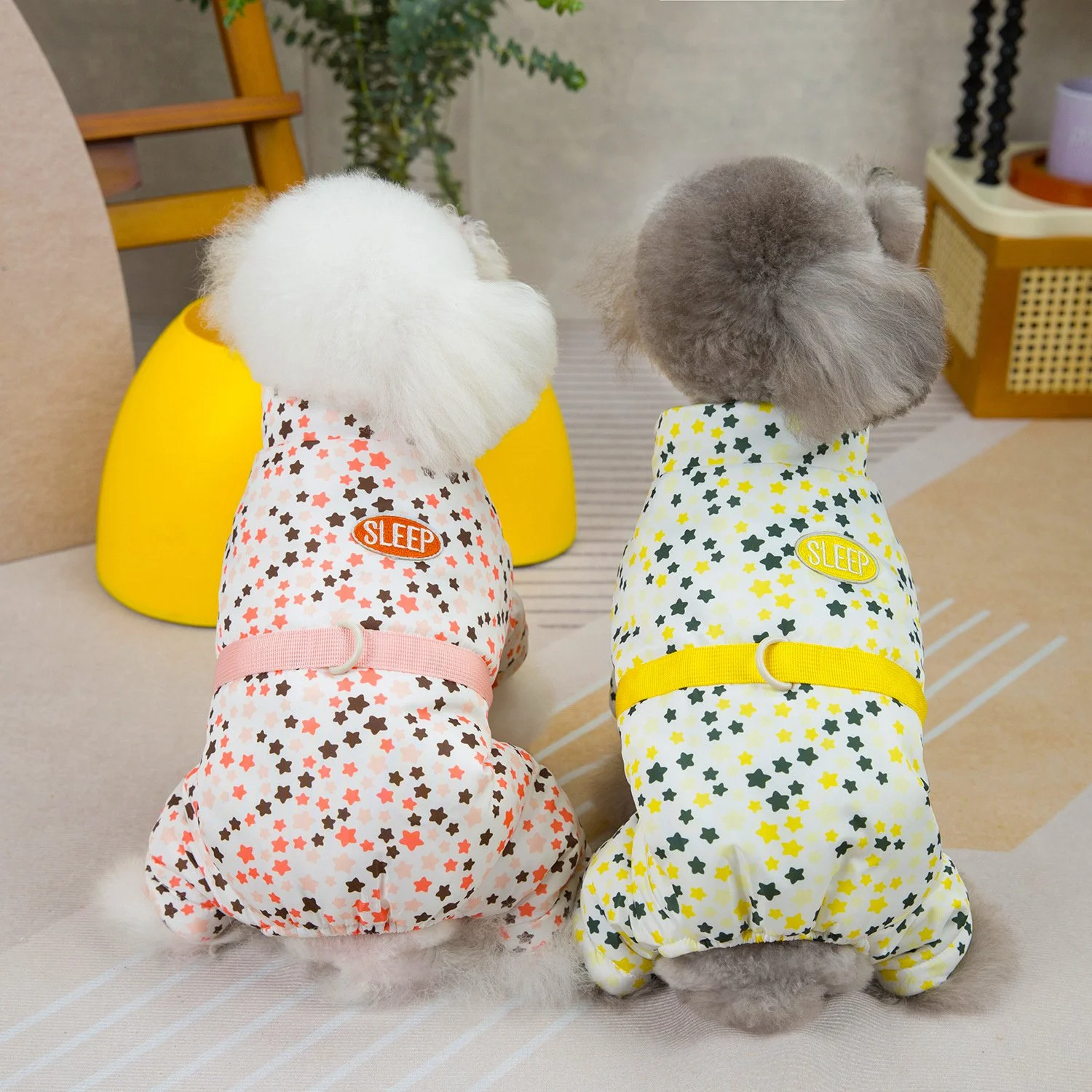 Cozy Reflective Four-Legged Dog Jumpsuit