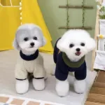 Warm Plush Winter Jumpsuit for Small Dogs & Cats