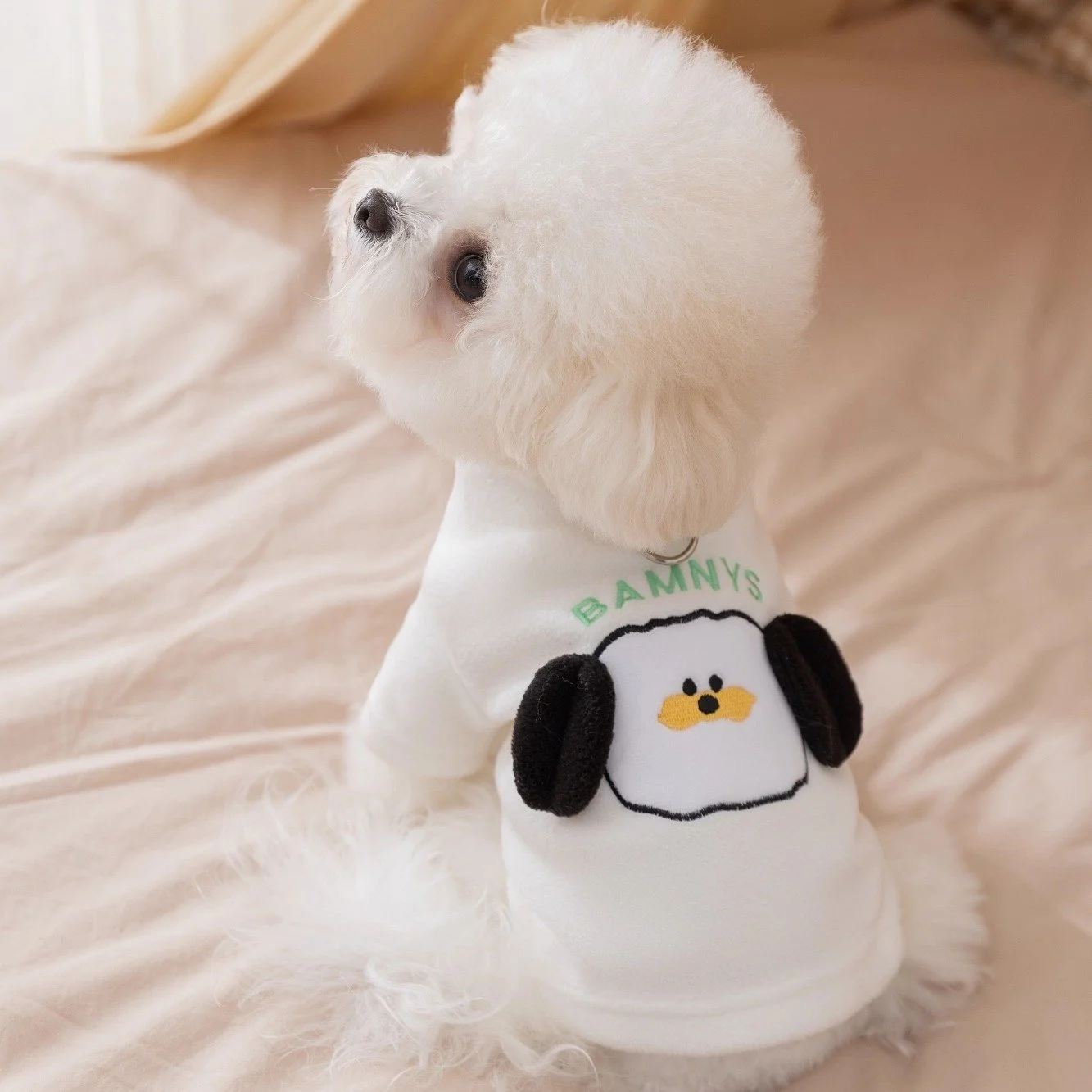 Warm Cartoon Sweatshirt for Small Dogs