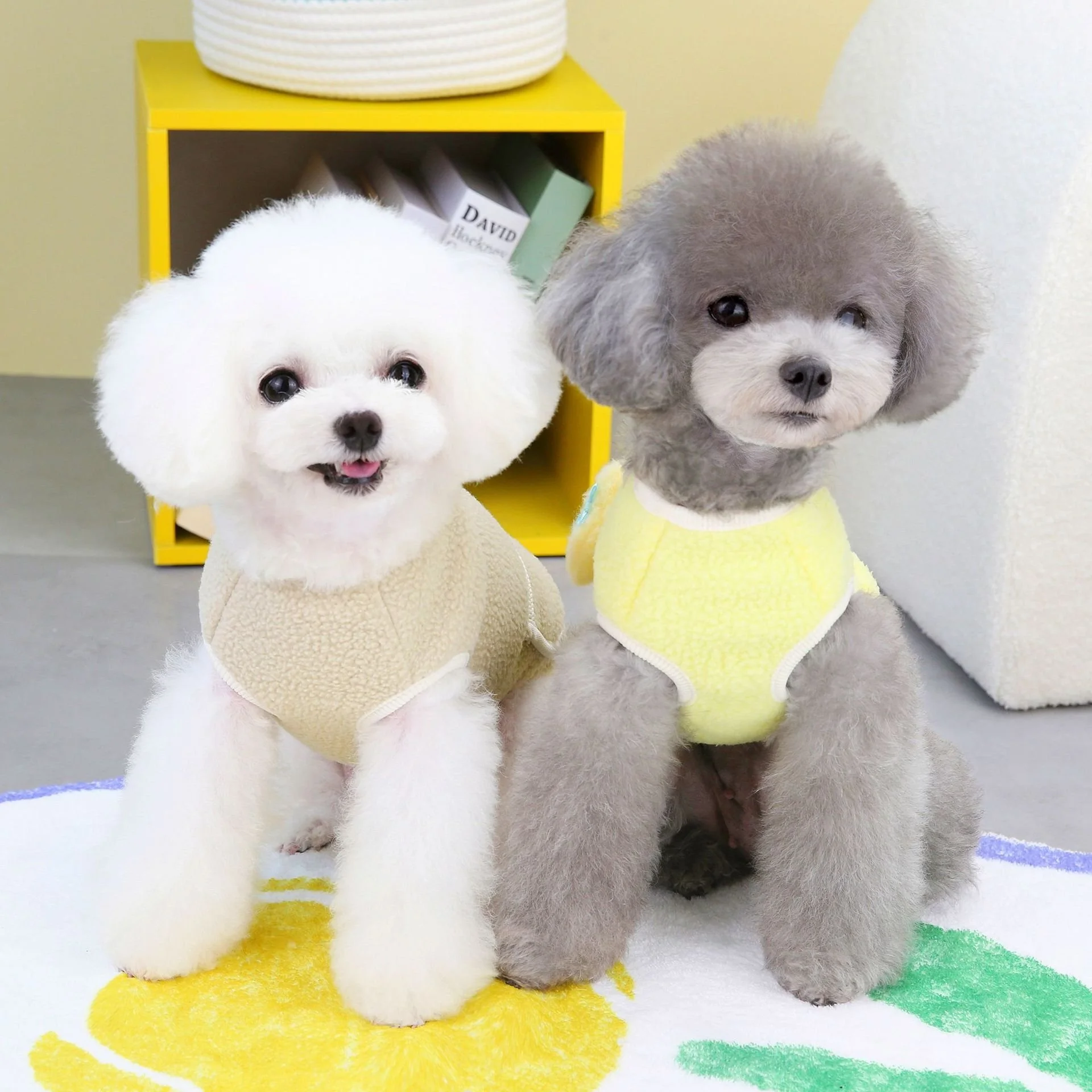 Cozy Bunny Fur Coat for Small Pets