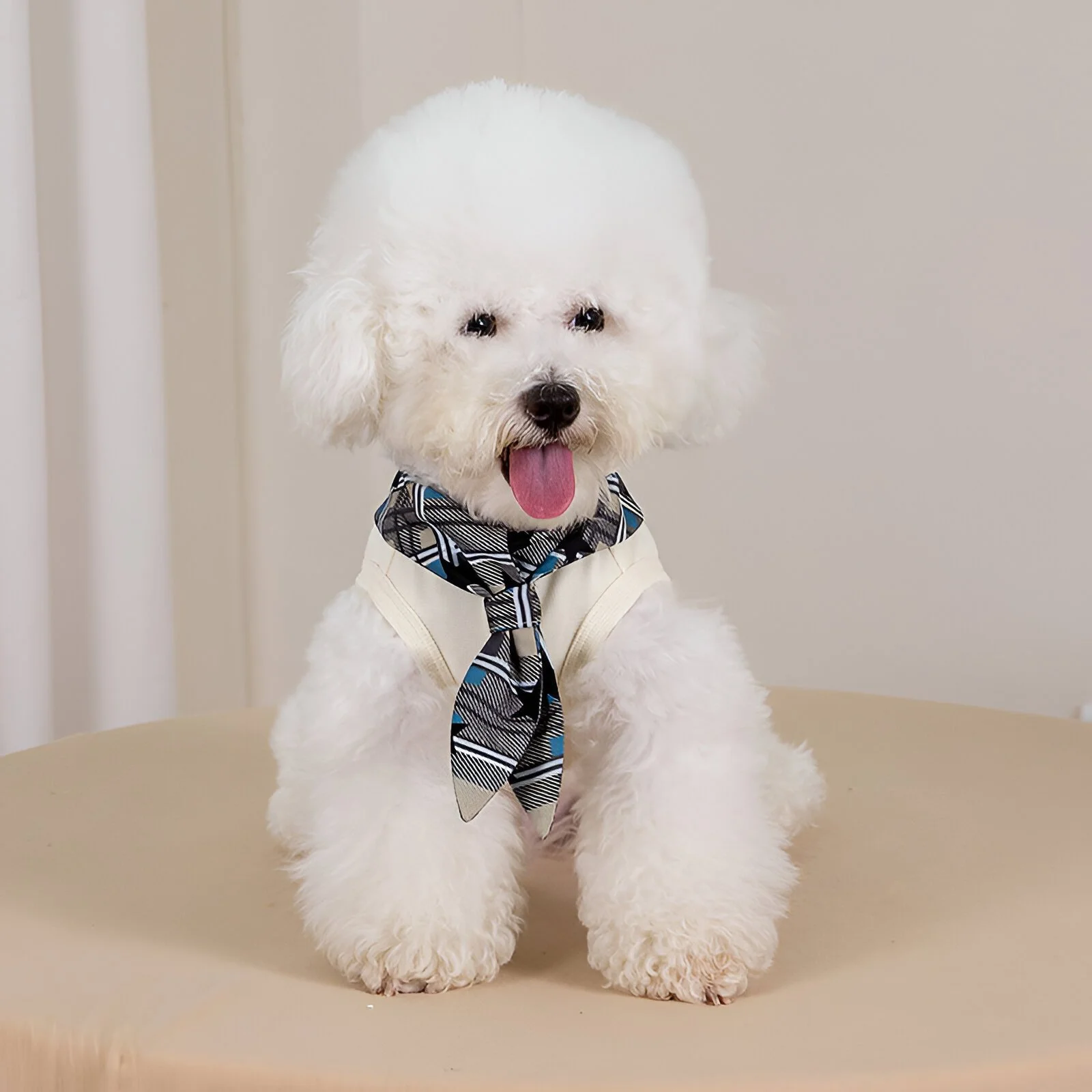 Cozy Tie Vest Pet Shirt for Cats & Small Dogs