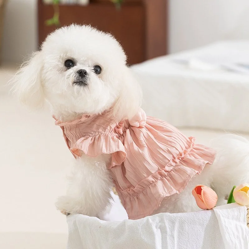 Princess Tulle Dog Dress for Small Dogs