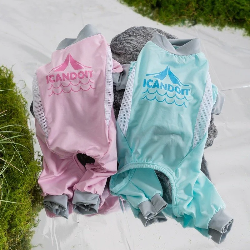 Cooling Sun Protection Dog Jumpsuit for Small & Medium Dogs