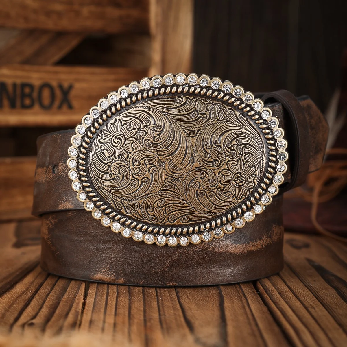 Unisex PU Leather Belt
