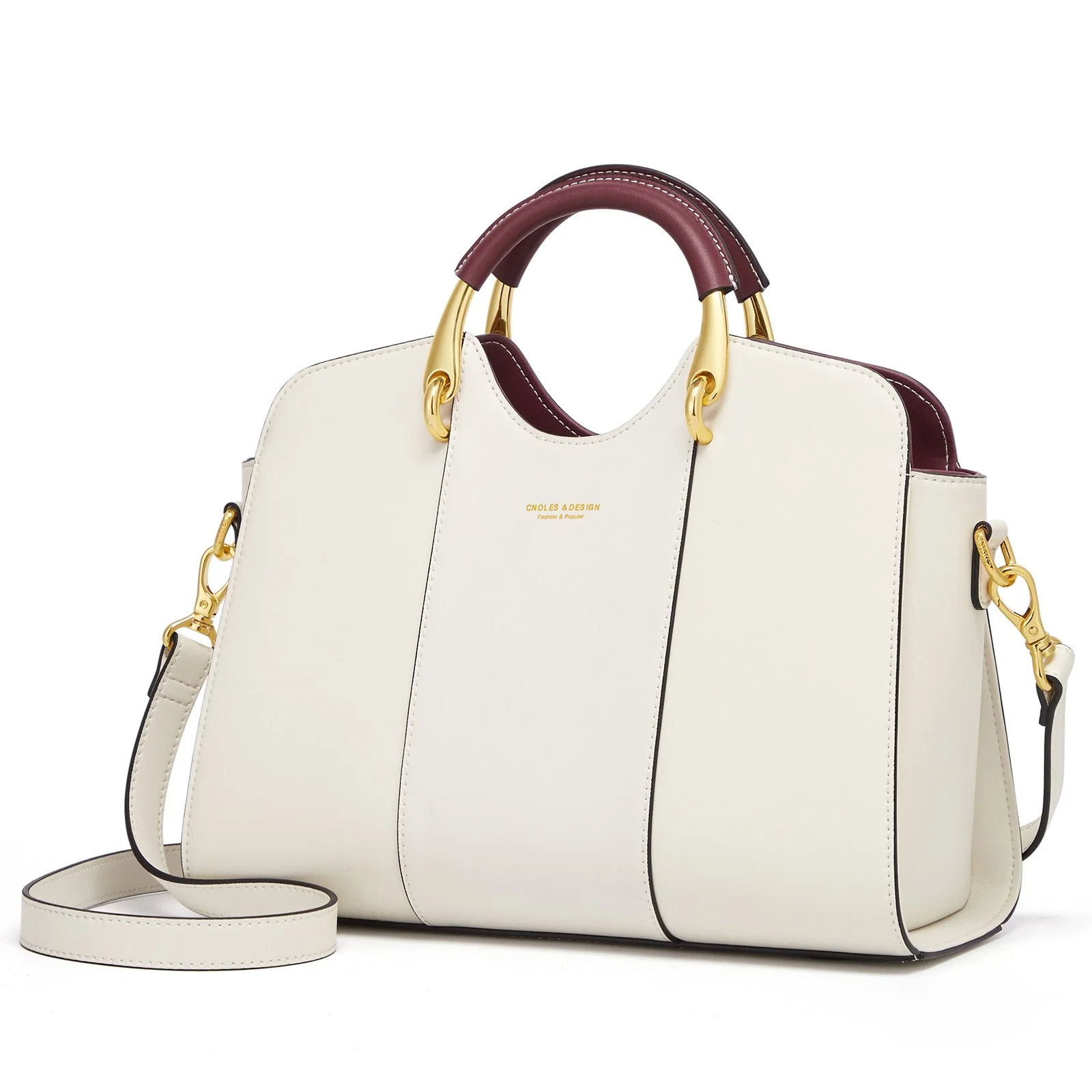 Elegant Women Leather Handbag – Crossbody & Shoulder Tote for Stylish Comfort
