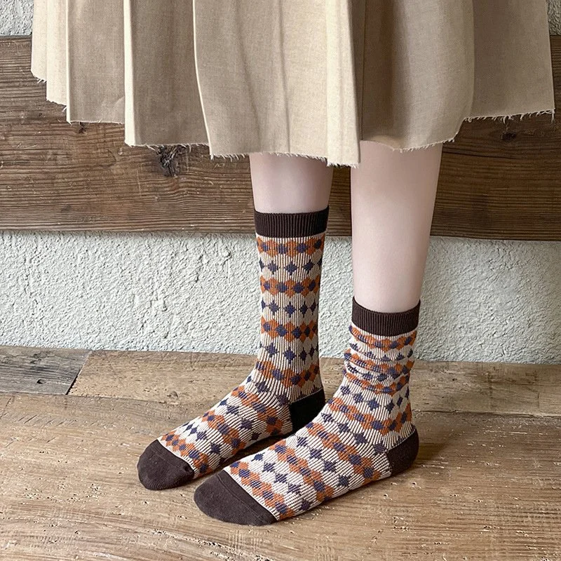 10 Pairs Women’s Mid-Calf Cotton Socks