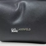 Karl Lagerfeld Women's Black Handbag - Stylish and Practical for Spring