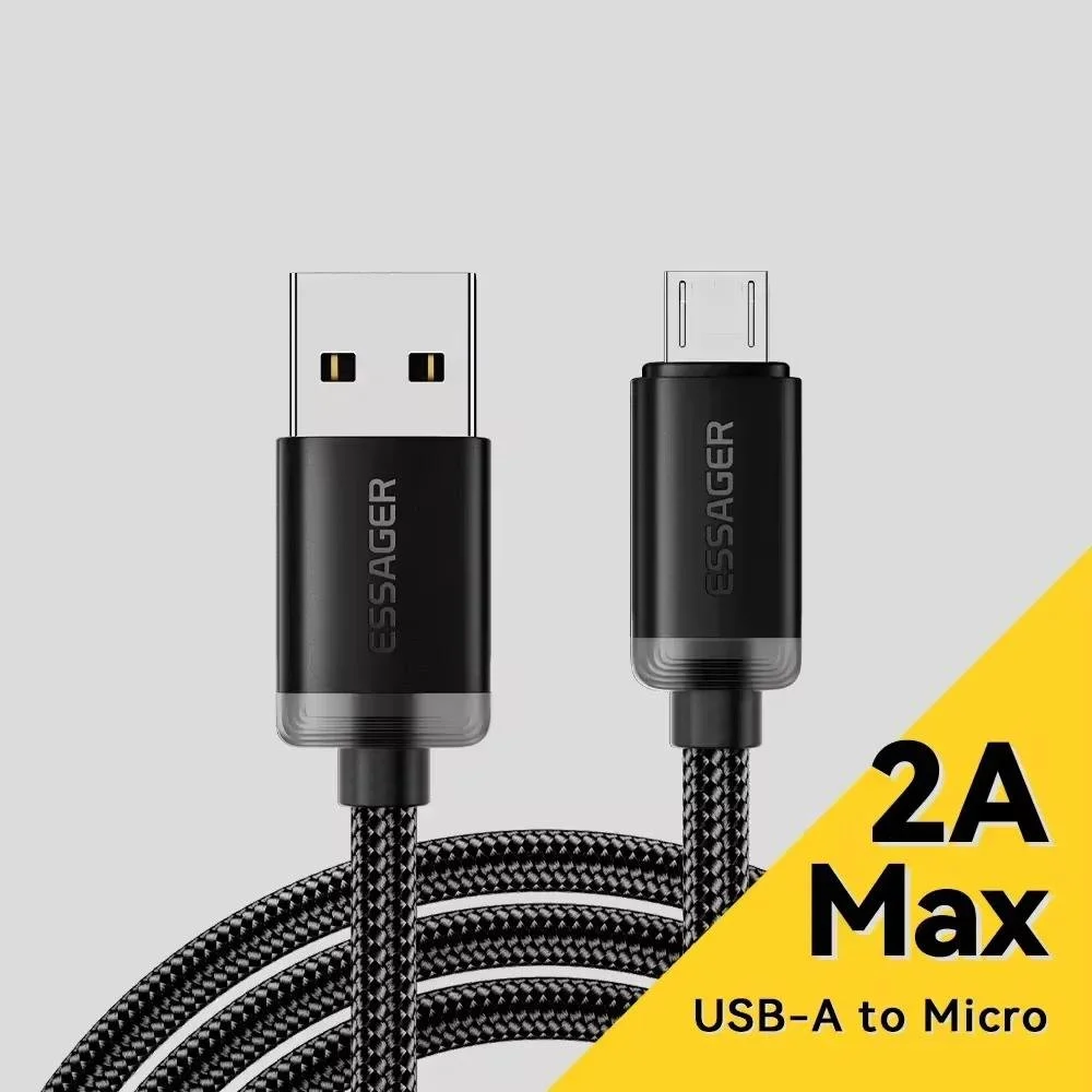 Fast Charging Micro USB Cable 2A for Android Phones & Tablets