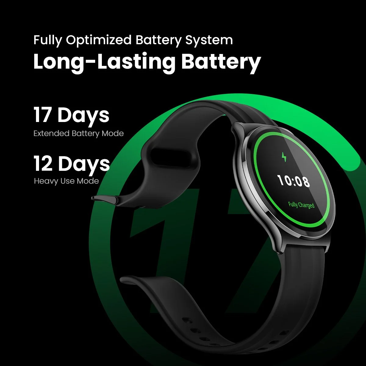 1.43" AMOLED Smartwatch with 150+ Sports Modes, 24/7 Health Monitoring & Voice Calling