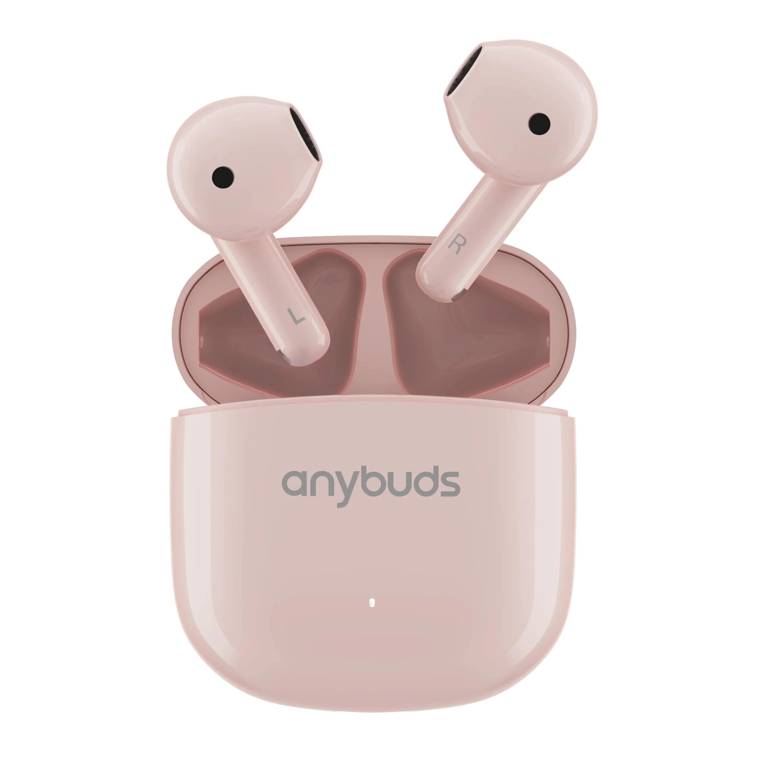 Ergonomic Half In-Ear Wireless Earbuds with Bluetooth 5.3 & Smart Touch Control