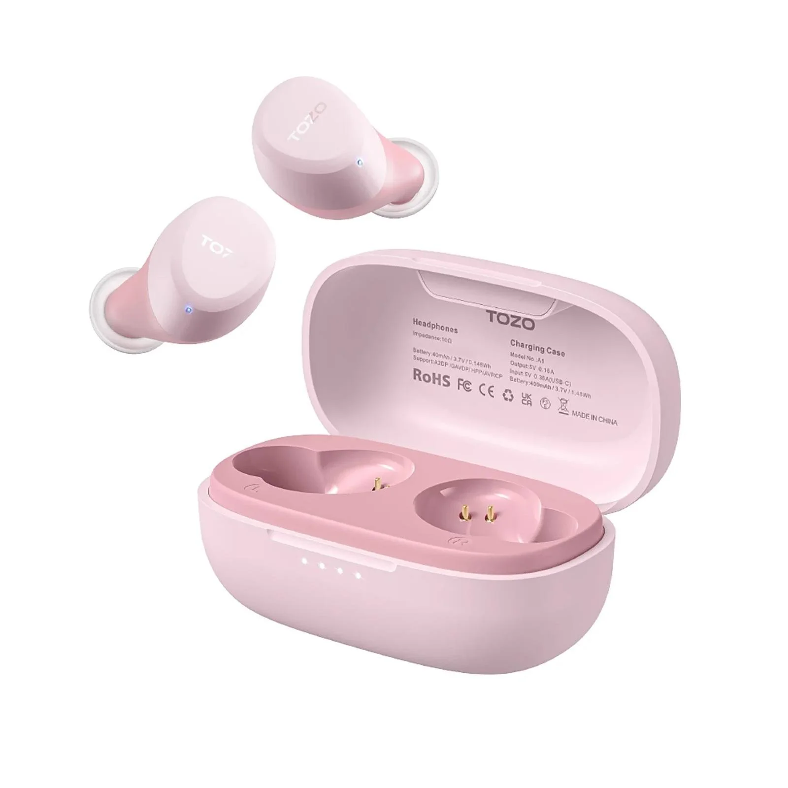 Refurbished Wireless Bluetooth Earbuds with Touch Control and Waterproof Design