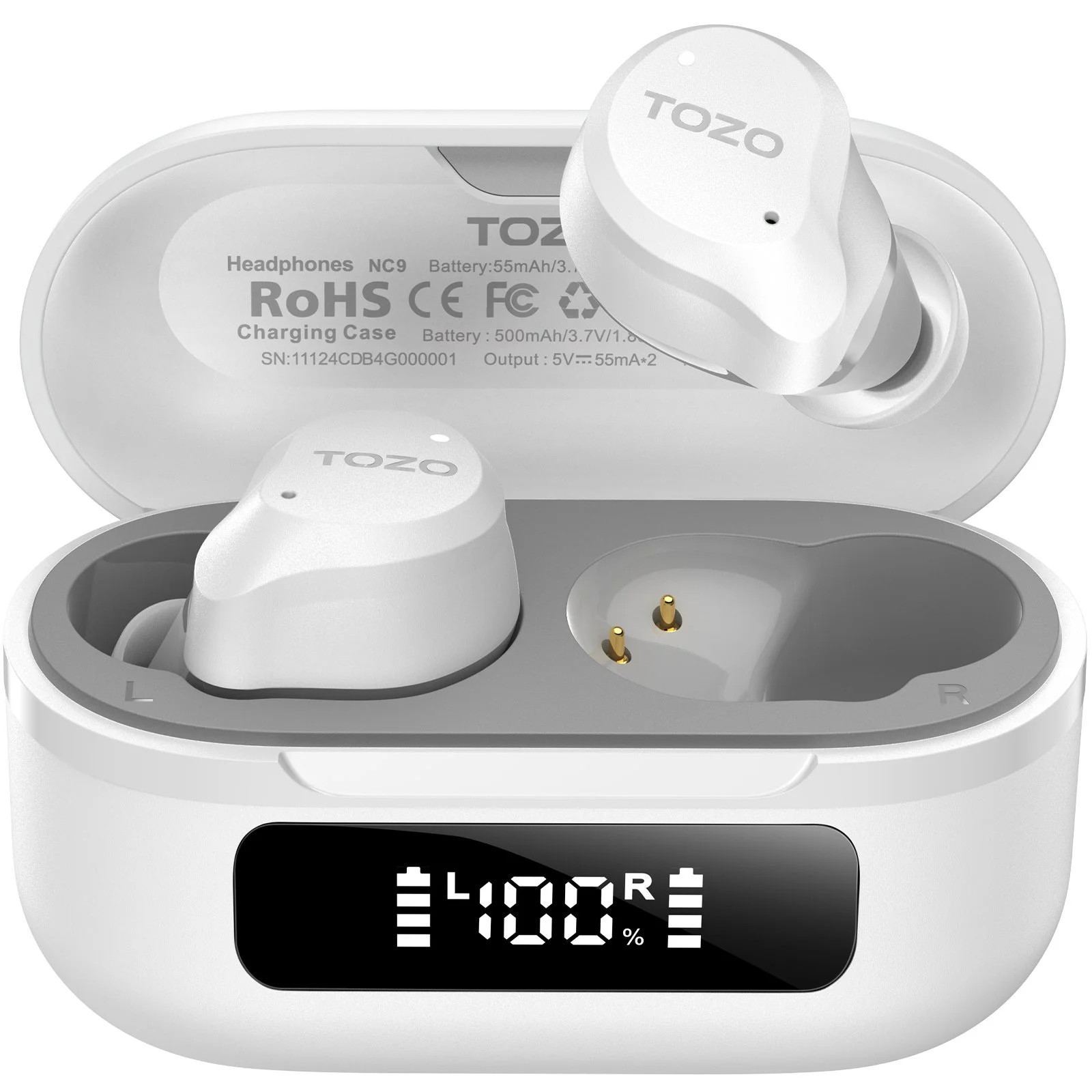 Active Noise Cancelling True Wireless Earbuds with ENC Calls & AI Language Translator