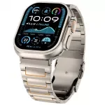 Titanium Luxury Metal Strap for Apple Watch 49mm–44mm