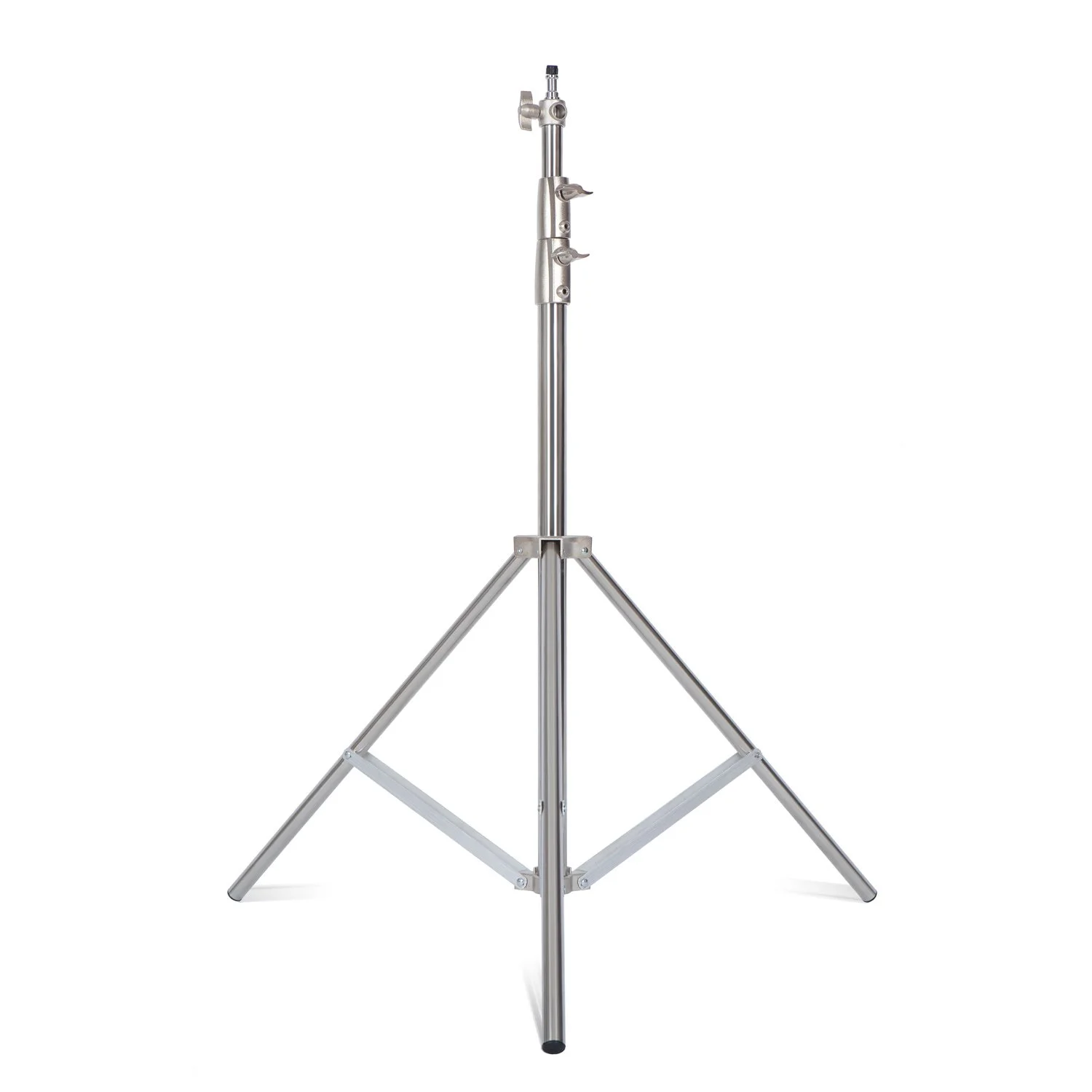 Adjustable 9.5ft Aluminum Light Stand for Ring Lights, Cameras & Softboxes