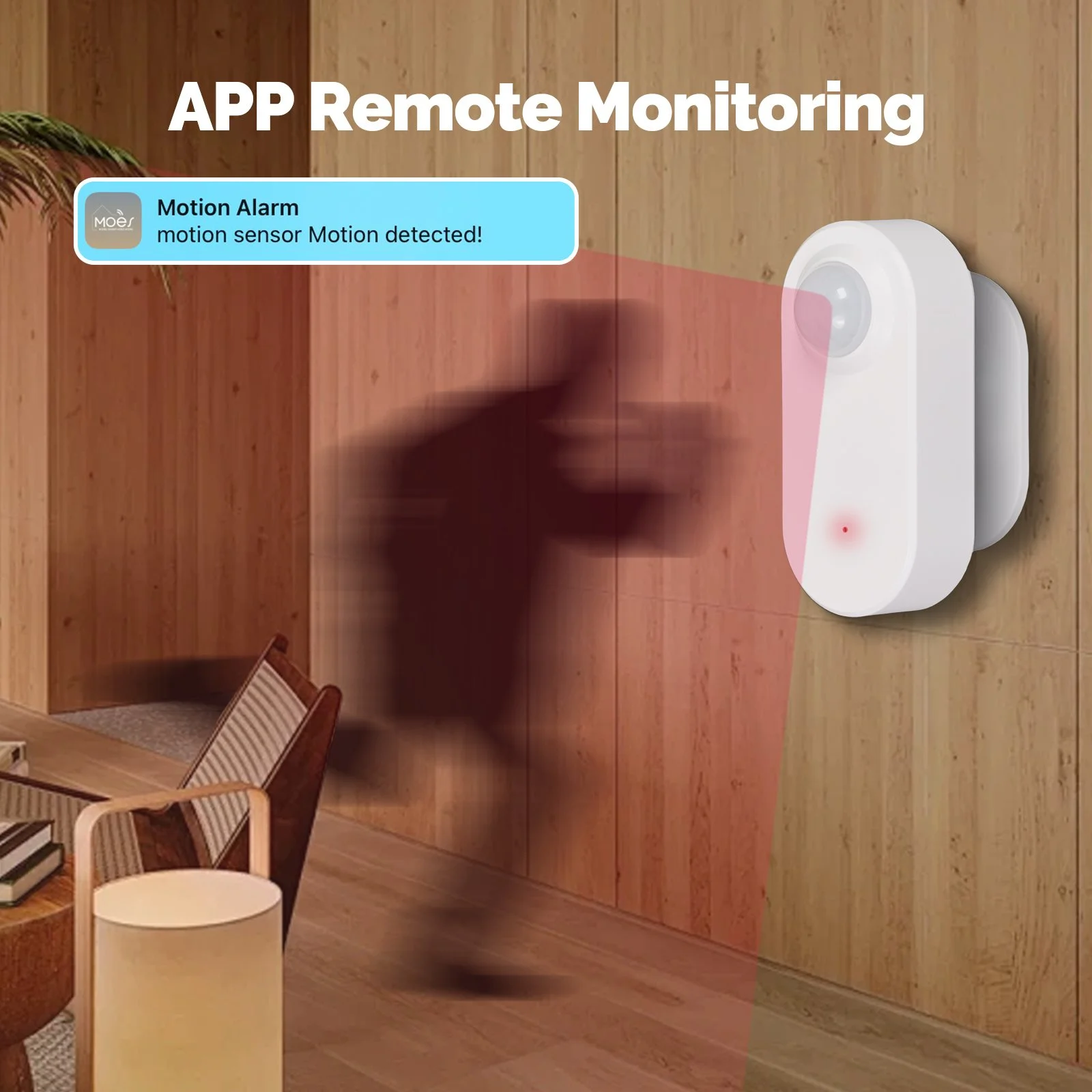 Smart Motion Sensor for Home Automation & Security Alerts
