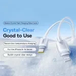 20W Crystal-Clear Fast Charging USB-C Cable