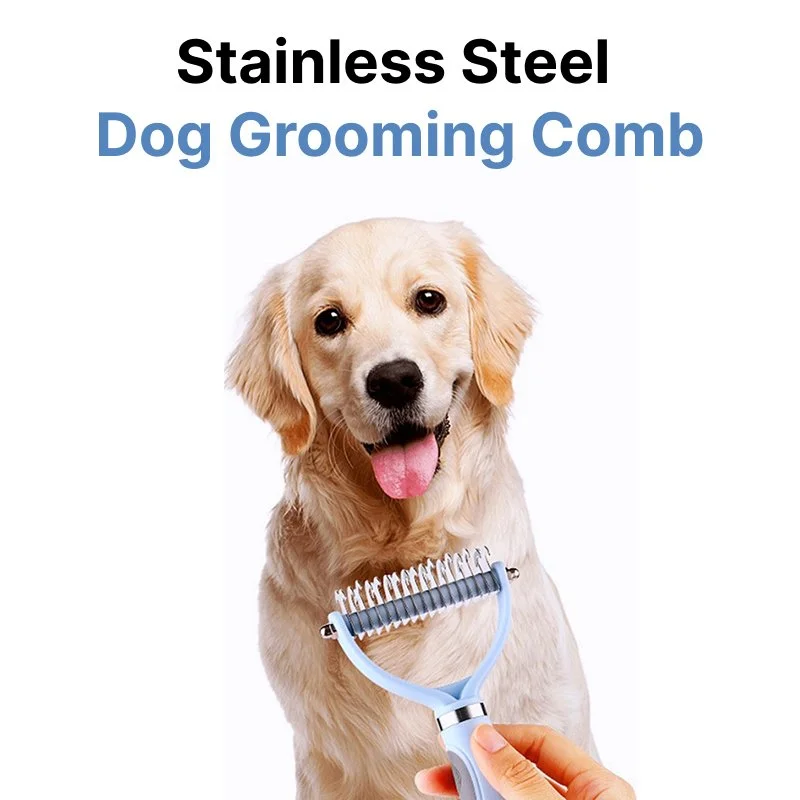 Stainless Steel Dog Grooming Comb