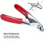 Stainless Steel Pet Nail Clipper for Dogs, Cats, Rabbits & Small Animals