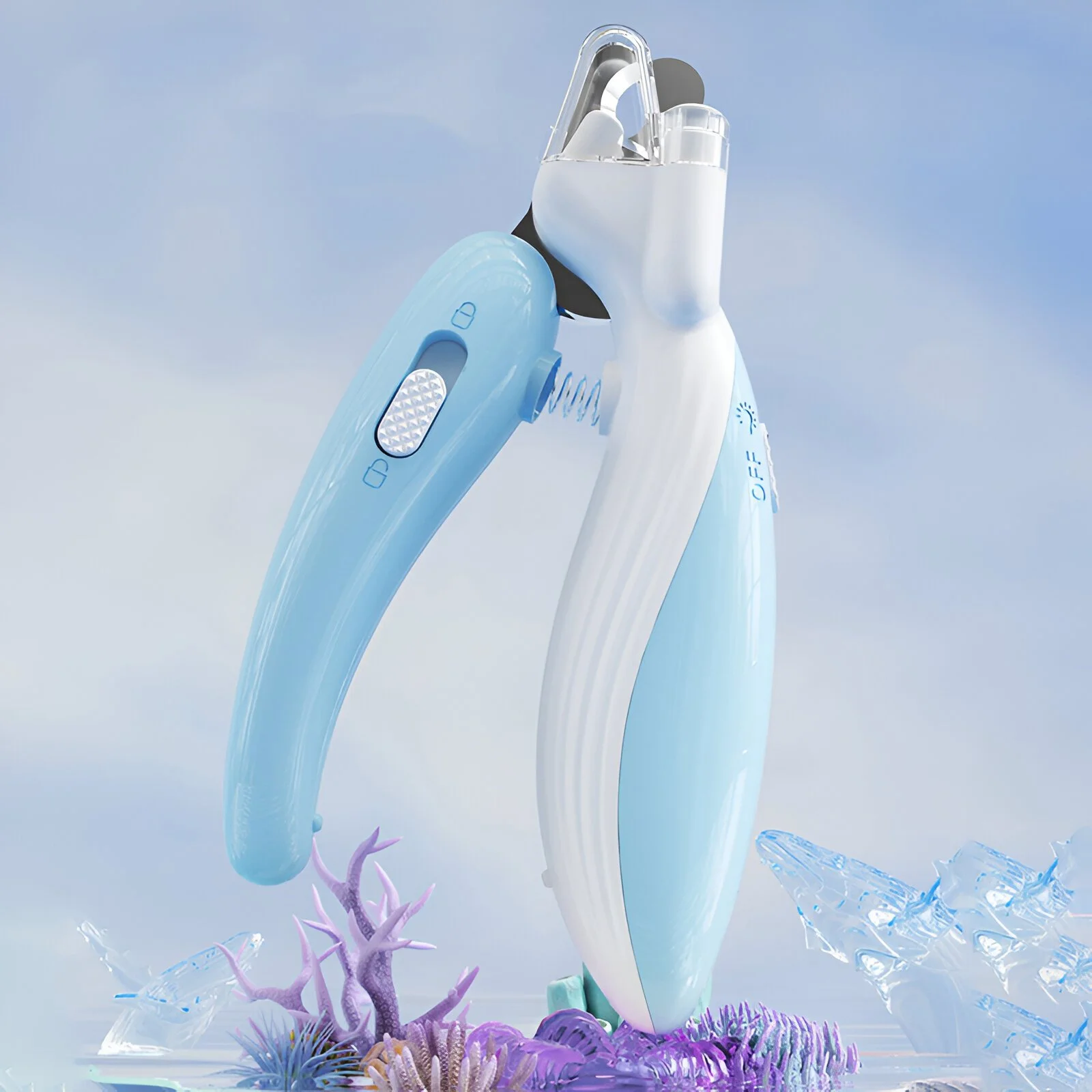Professional Pet Nail Clippers with LED Light for Dogs, Cats & Small Animals