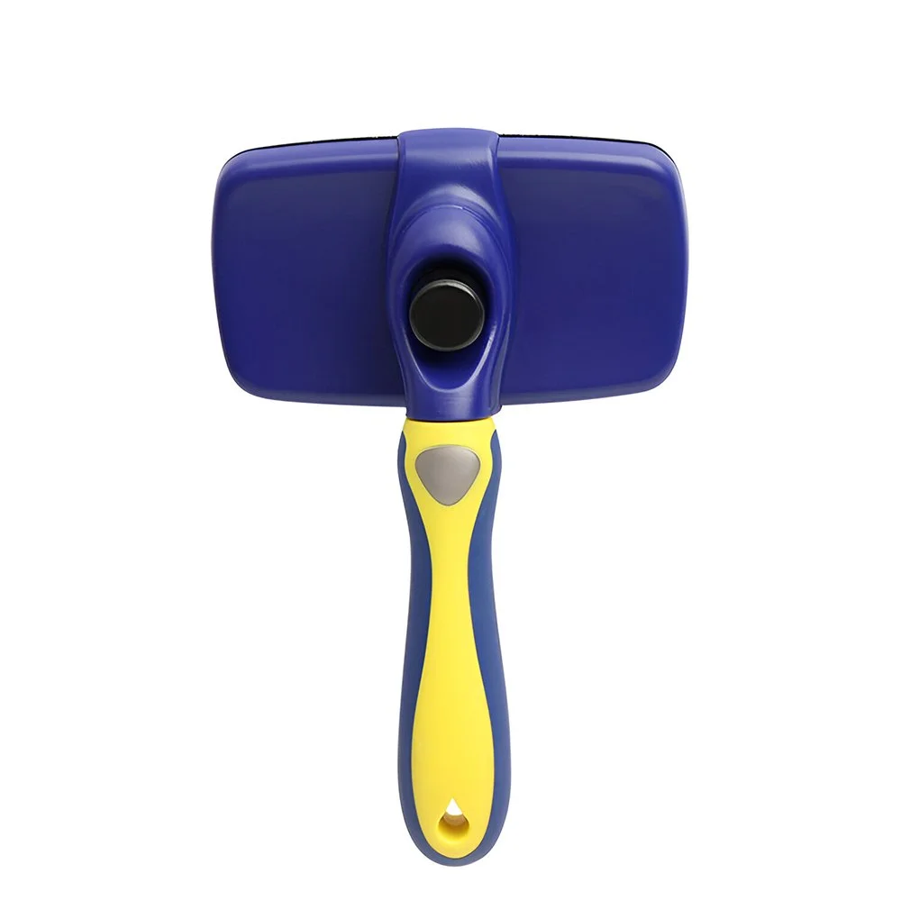 Self-Cleaning Pet Grooming Brush for Dogs and Cats