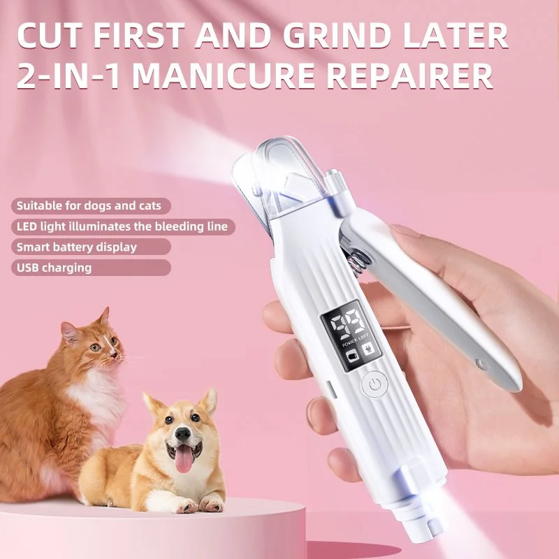 Professional Dog Nail Grinder – Quiet, Safe & Smart Pet Nail Polisher