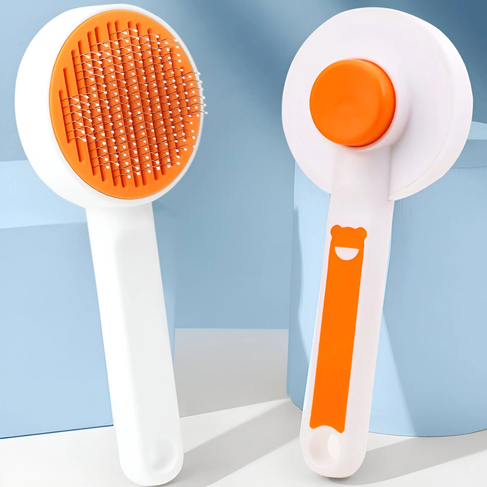 Self-Cleaning Dog & Cat Brush – Hair Remover & Grooming Comb for Long Hair