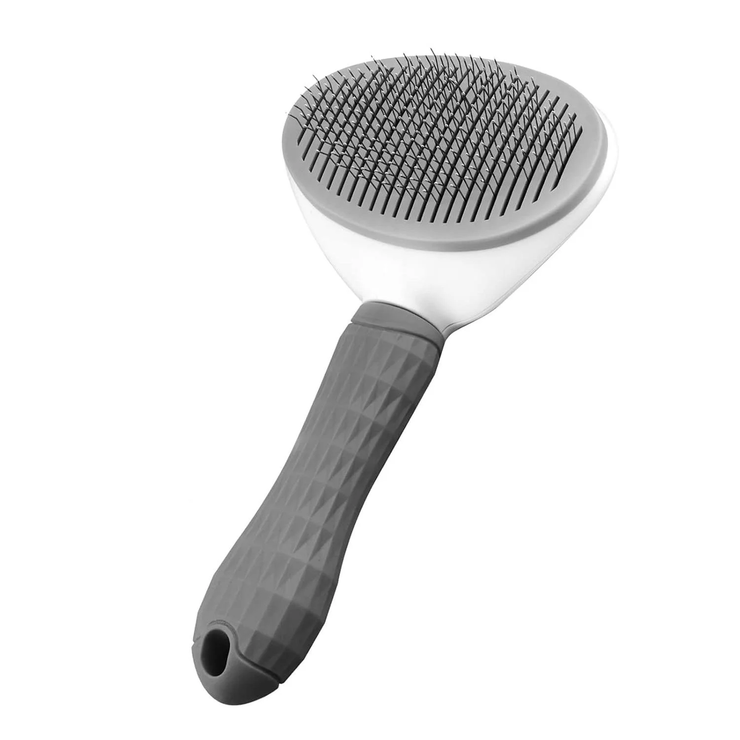 Self Cleaning Slicker Brush for Dogs and Cats – Pet Grooming Tool for Shedding & Mats