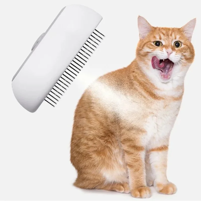 Pet Spray Comb – One-Click Hair Removal & Massage Grooming Tool