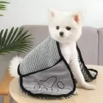 Quick-Dry Super Absorbent Pet Bath Towel for Dogs & Cats