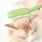 Self-Cleaning Dog & Cat Grooming Comb with Stainless Steel Teeth