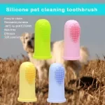 Silicone Dog Finger Toothbrush for Easy Pet Dental Care