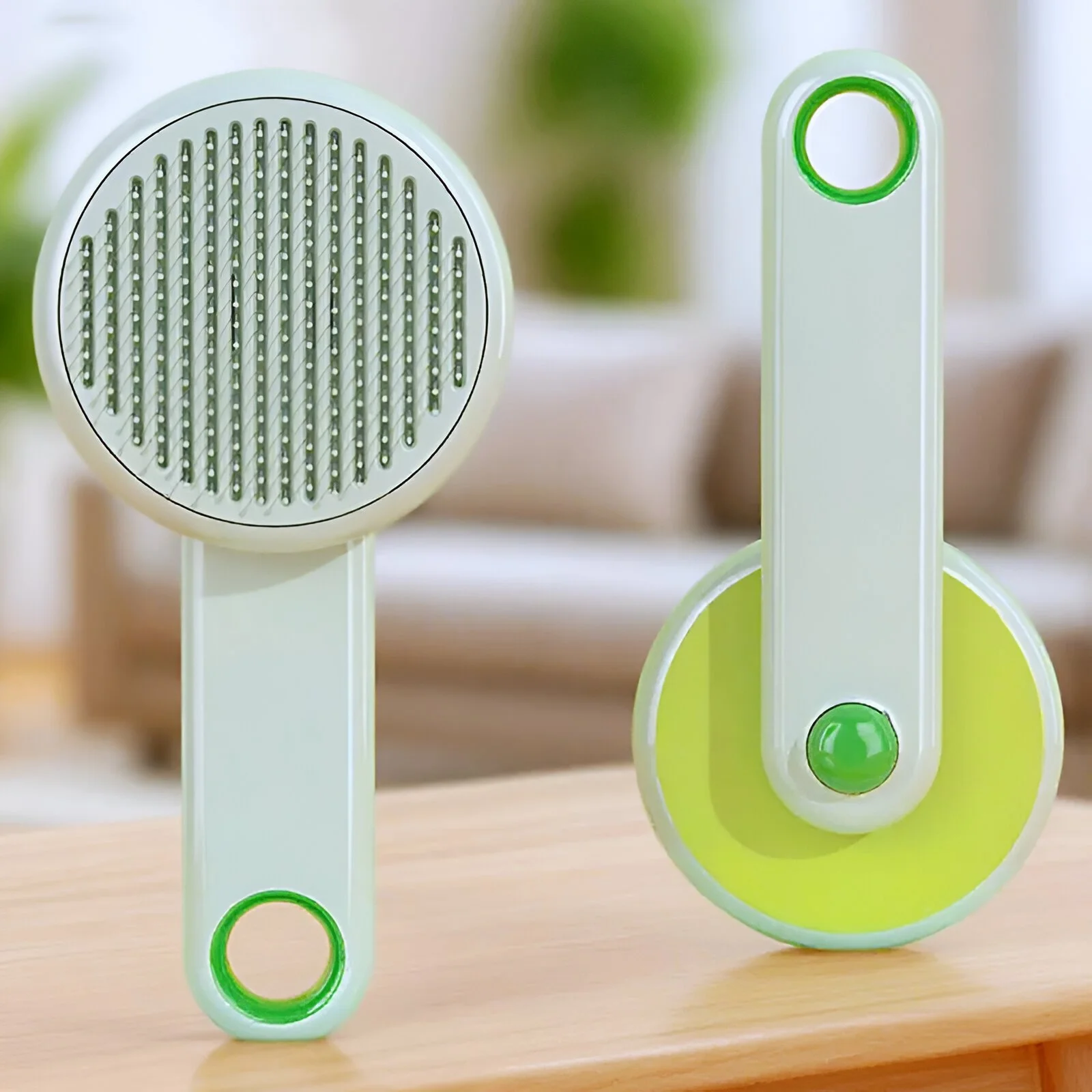 Self-Cleaning Dog & Cat Grooming Brush – Pet Hair Remover Comb